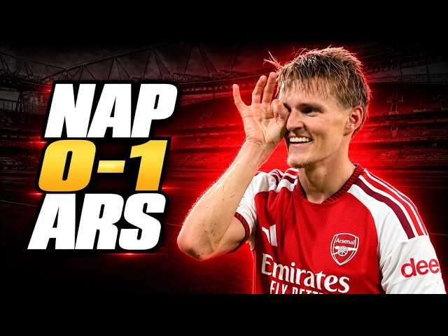 Napoli 0-1 Arsenal: Martin Ødegaard's 'thunderbolt' wins it at the Maradona!