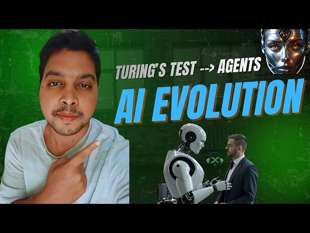 How AI Evolved From Simple Code to Thinking Machines| Past, Present, and Future.