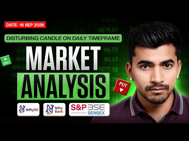 Sep 16 Market Analysis | Nifty & Bank Nifty Prediction | Best Wednesday Trading Setup