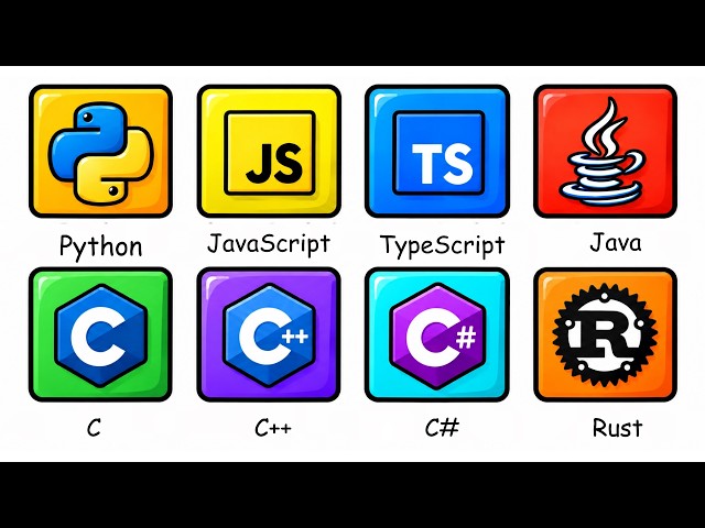 Every Programming Language Explained in 8 Minutes