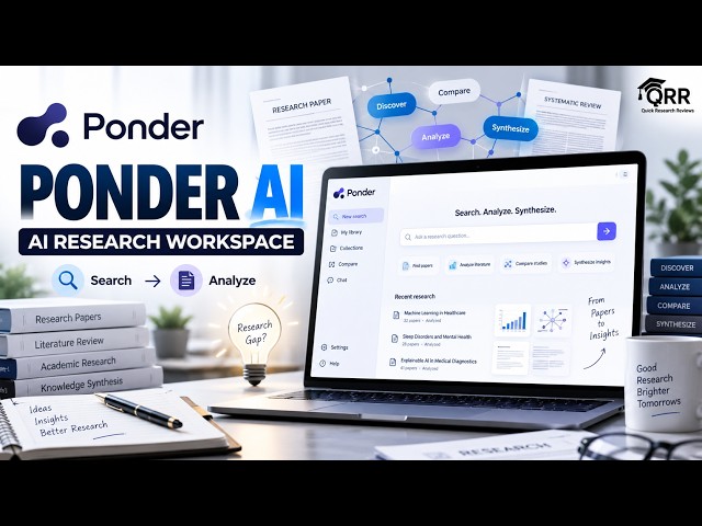 Ponder AI Explained: The Powerful AI Tool for Research, Learning & Smarter Thinking (Urdu/Hindi)