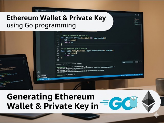 Create an Ethereum Wallet & Private Key Using Go (Golang)