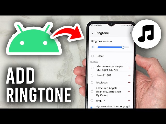 How To Add Custom Ringtone On Android Phone - Tutorial