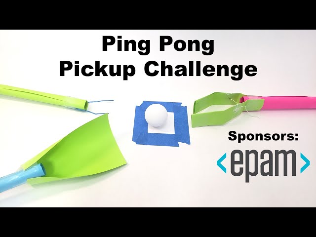 Ping Pong Pickup Challenge | 2023 Science Buddies Engineering Challenge