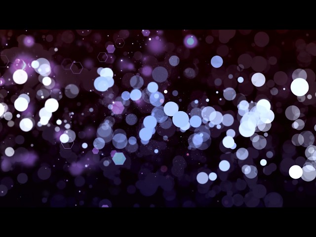 Blue Purple Bokeh Background 4K UHD Ambient Screen Visuals