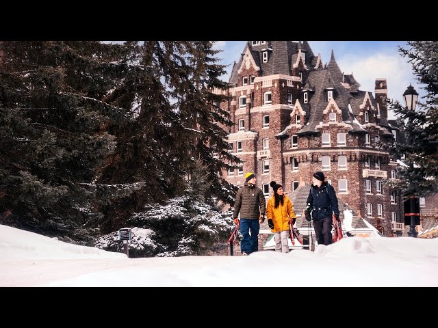 A 360° Winter Snowshoe Adventure with Fairmont Banff Springs - This Is Canada