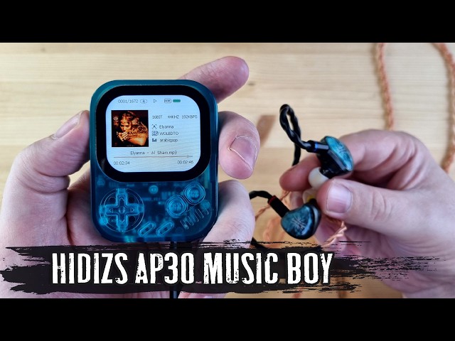 Hidizs AP30 Music Boy Review: A Hi-Res Player in a Game Console Body
