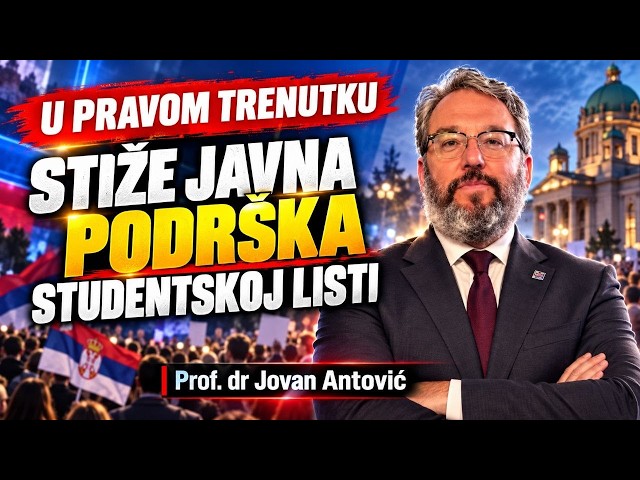 Odjeknulo iz Švedske! Vrhunski srpski hematolog sa Karolinske poslao javnu podršku studentima!