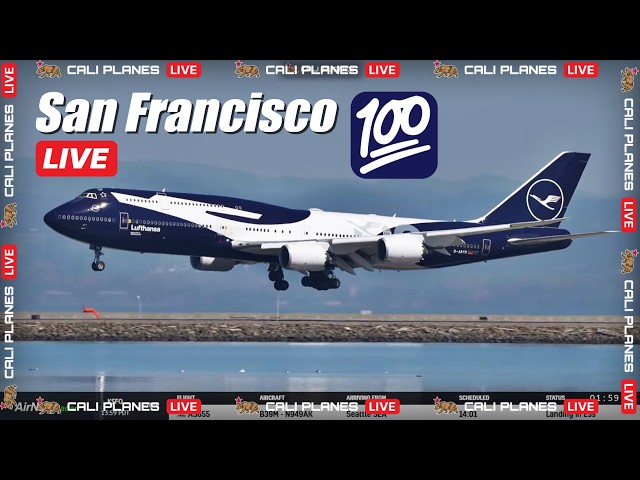 KSFO LIVE |  Sept 15, 2026 | ITS BACK SAN FRANCISCO INT AIRPORT LIVE STREAM WEBCAM IRL PLANESPOTTING