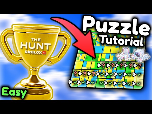 How To COMPLETE The FINALE PUZZLE! (The Hunt: Roblox 20)