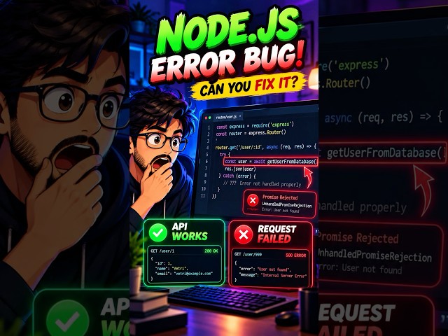 Why Express 4 Ignores Your Async Error