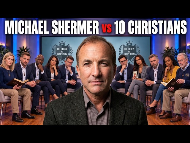 1 Atheist vs 10 Christians: Does Christianity Survive the Evidence? | Michael Shermer