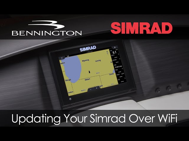 Bennington: How To Update Your Simrad Over WiFi (Go5 Go7 Go9 Go12)