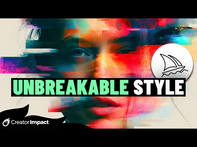 Create an UNBREAKABLE Consistent Image style in MIdjourney