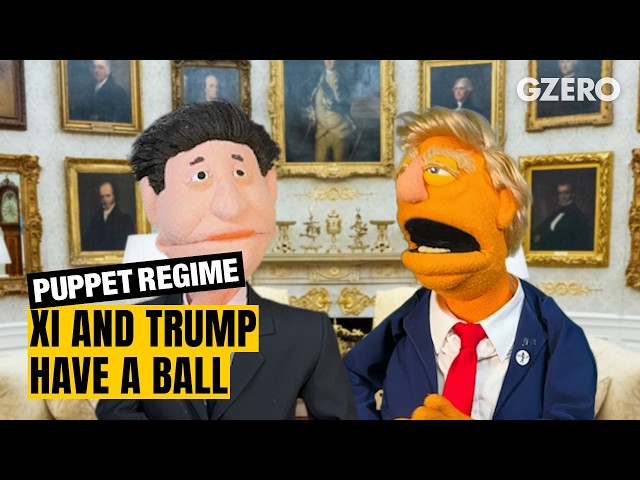 Trump and Xi meet at the White House | PUPPET REGIME
