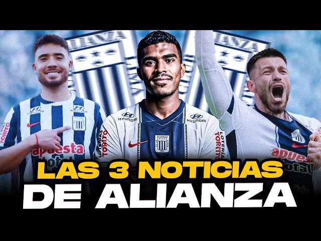 ¡ÚLTIMA HORA! ¡Las 3 noticias del día de Alianza Lima!