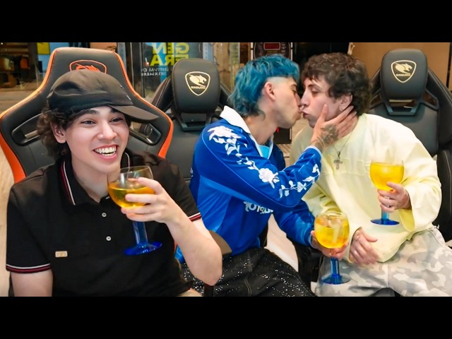 CHUPISTREAM WITH CARRE and LUCKRA 😇😇
