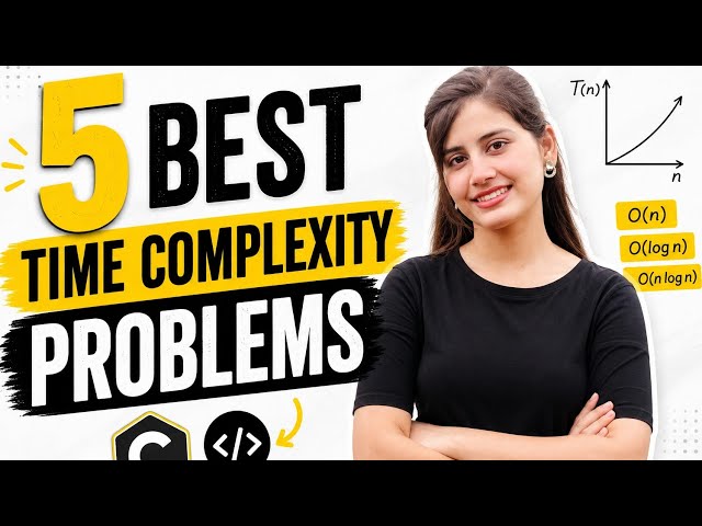 Can You Solve These 5 Time Complexity Problems? | Big O Challenge😮