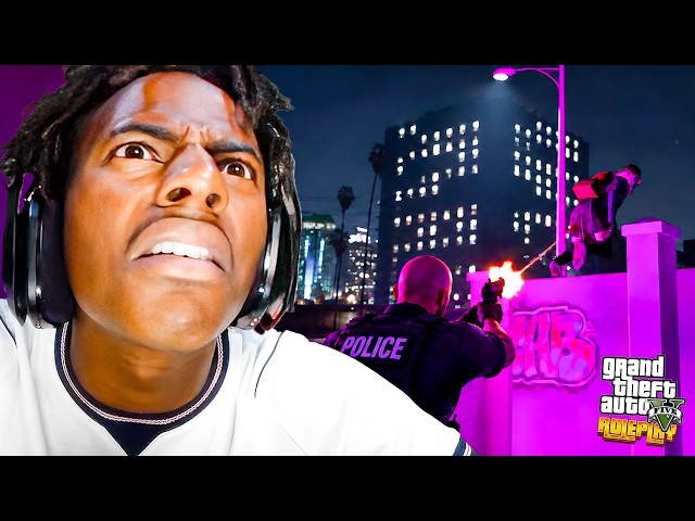 iShowSpeed becomes a COP in GTA RP.. (GONE WRONG)