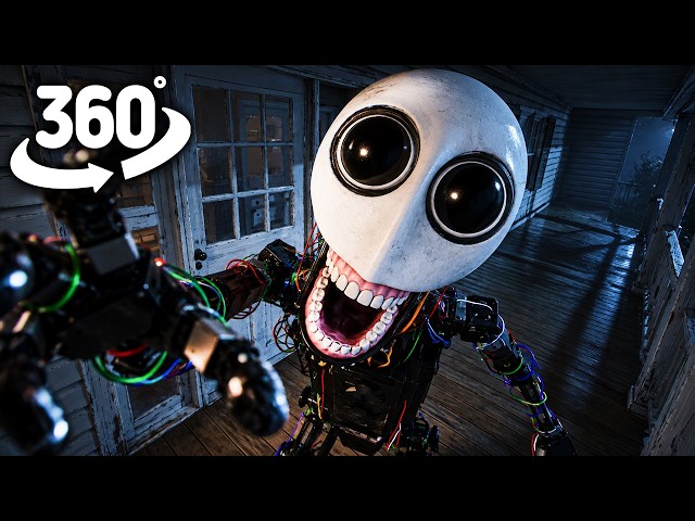 ELBERR A Self-Aware Robot Breaks Into Your House at Night! | 360° VR Animation