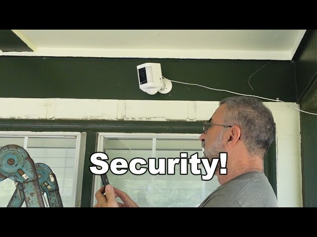 Installing Security Cameras from Ring.com