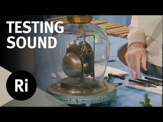 Why sound can't travel in a vacuum – Christmas Lecture with Charles Taylor