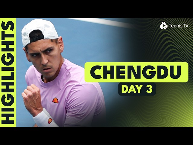 Shapovalov Takes On Kopriva; Mannarino vs Tabilo & More 🤝 | Chengdu 2026 Highlights Day 3