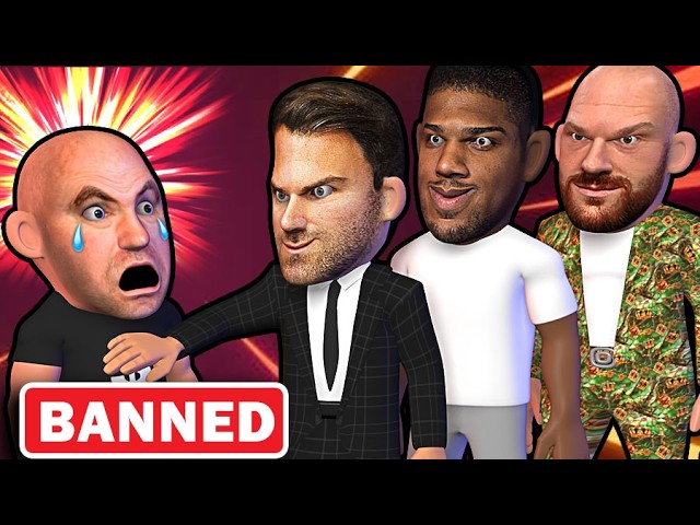 Dana White was BANNED from promoting Anthony Joshua vs Tyson Fury