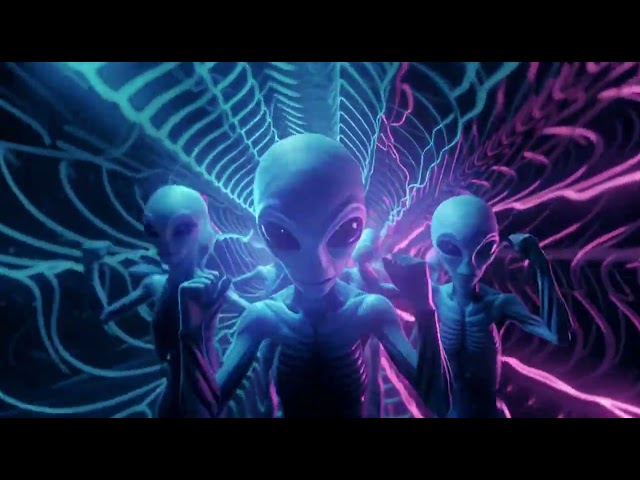 You’ve Never Seen Aliens Dance Like THIS 👽✨ DJs NEED This! - Vj Loop 4K - Party Background