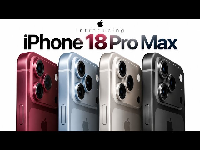 iPhone 18 Pro Max - 14 BIGGEST New Features