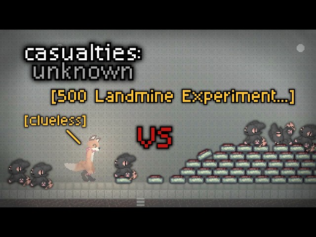 (Casualties: Unknown) 500 Landmine Experiment