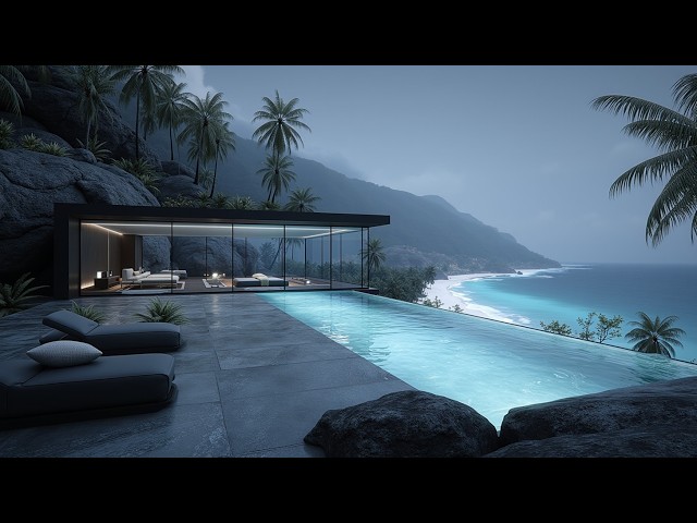 Deep Work Music For Uninterrupted Focus And Productivity ~ Tropical Ocean Villa Ambience