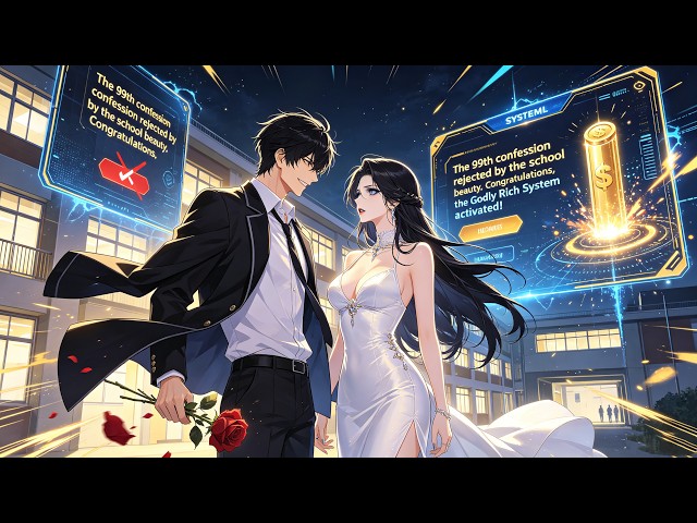 The 99th confession rejected by the school beauty. Congratulations, the Godly Rich System activated!