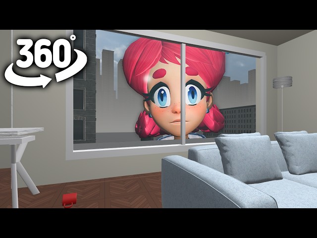 Giant Scarlet Skips in the City! | 360° VR Animation