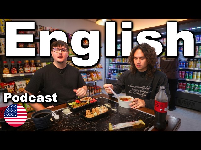 Slow English Podcast #2 | Eating, Talking, and Learning Natural English