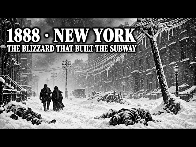 The 1888 Blizzard That Forced New York Underground | Sleep Documentary