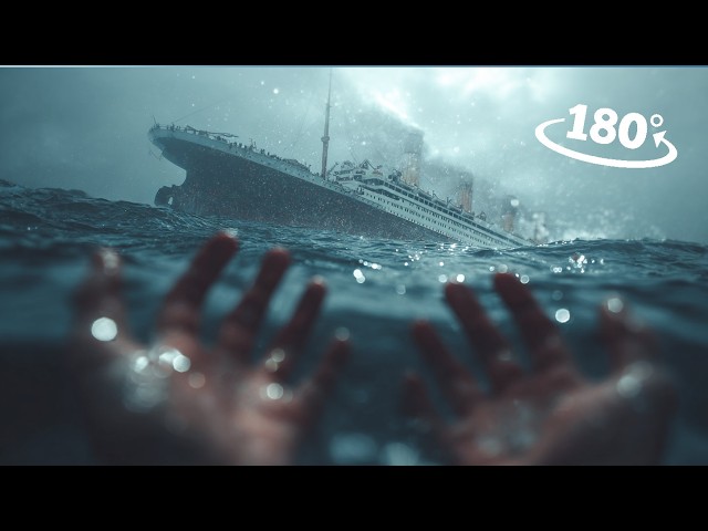 VR 180 Survive cruise ship sinking and copter crash accident Virtual Reality interactive video