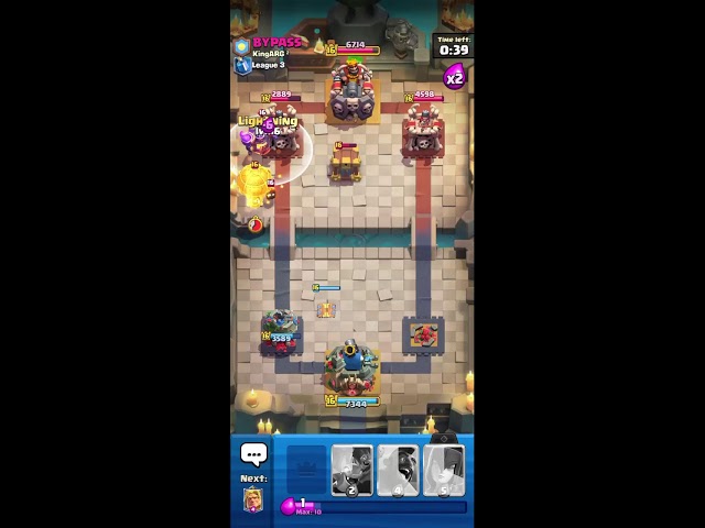 INTENSE LADDER PUSH#shorts#clashroyale