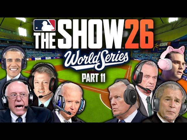 US Presidents Play MLB The Show 26 (Part 11) - WORLD SERIES SPECIAL