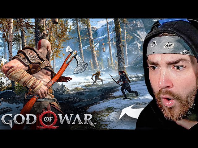 FINALLY PLAYING GOD OF WAR… | First Time Playing [2]