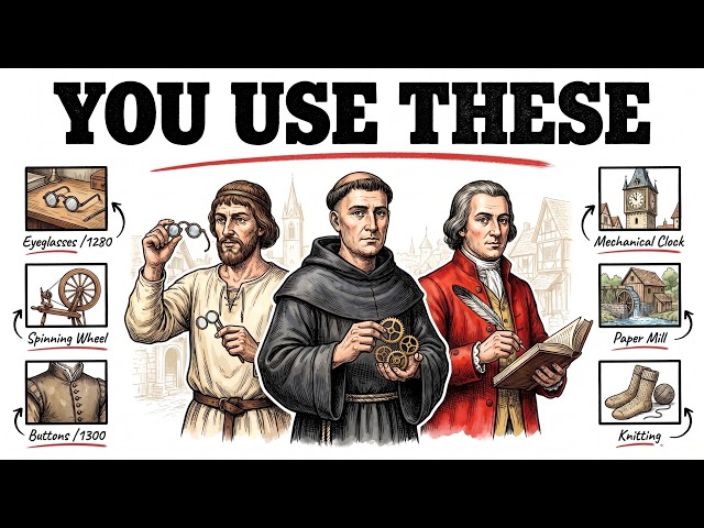 10 Medieval Inventions You Use Every Day Without Knowing
