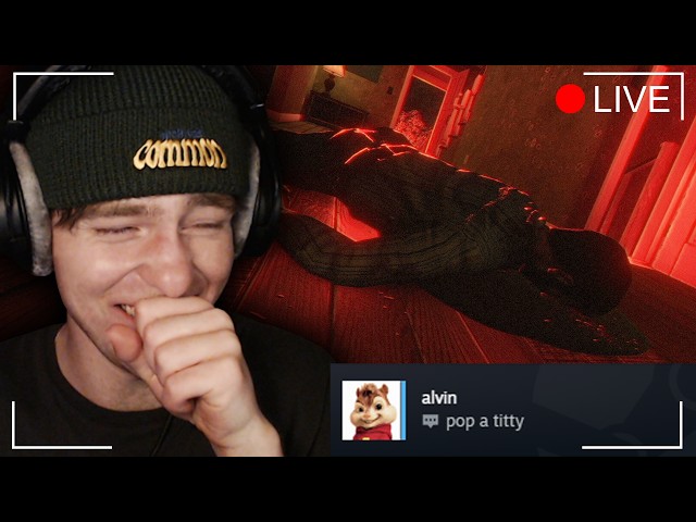 horror games but my viewers can message me