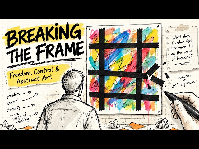 From Emotion to Abstraction: Turning an Idea Into Visual Art | Creative Process