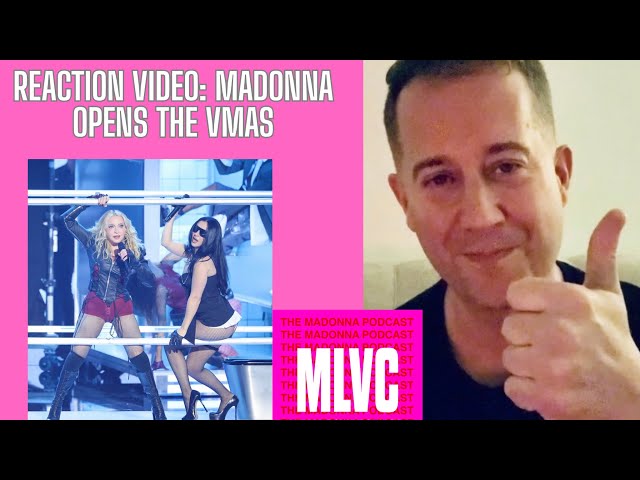 REACTION VIDEO: Madonna opens the MTV VMAs #madonna #vmas #reaction 