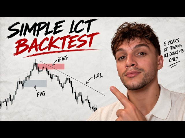 Backtesting My Simple ICT Model LIVE (70% Win Rate — Steal It)