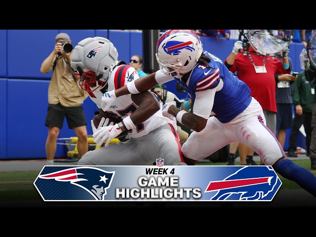 New England Patriots vs. Buffalo Bills Game Highlights | NFL 2026 Season Week 4