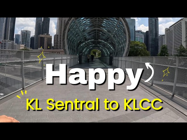 A Better Way from KL Sentral to KLCC? LRT to Kampung Baru + Saloma Link Walk