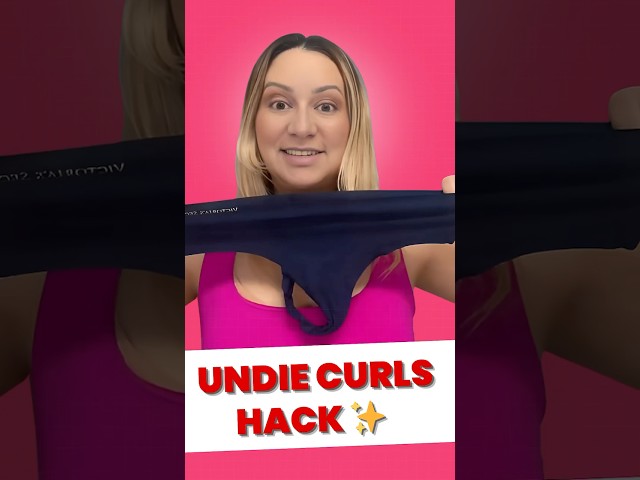 Underwear Curl Hack ✨