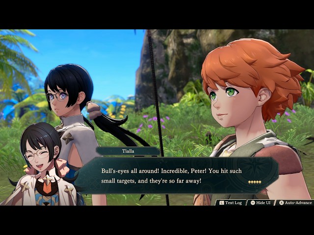 Tialla & Peter Support Conversations | Fire Emblem: Fortune's Weave