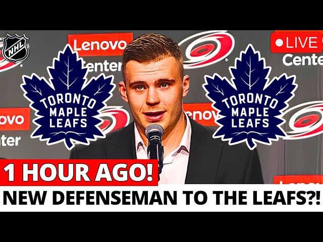 BLOCKBUSTER MOVE! LEAFS TRADE FOR ELITE NHL STAR DEFENSEMAN